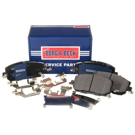 Borg & Beck Front & Rear Brake Discs & Pads fits Mazda MX-30 2020 on