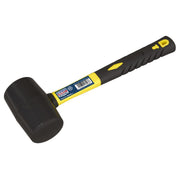 Sealey Rubber Mallet with Fibreglass Shaft 1.5lb RMB150 Sealey - Dynamic Drive