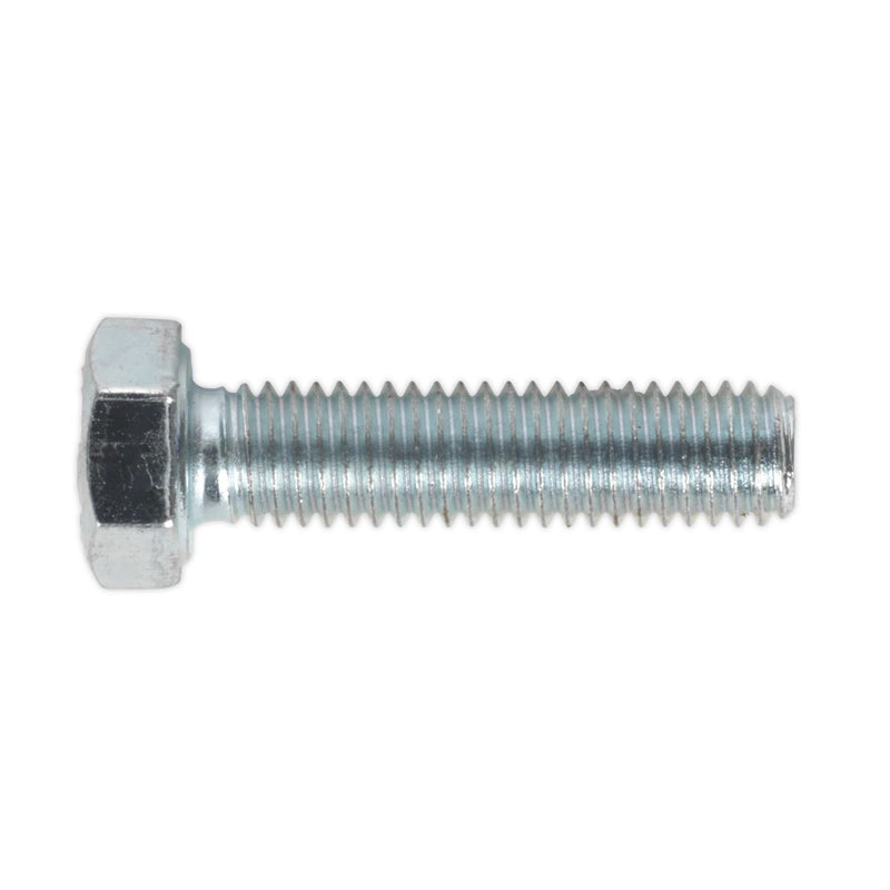 Sealey HT Setscrew M5 x 20mm 8.8 Zinc DIN 933 Pack of 50 SS520 Sealey  - Dynamic Drive