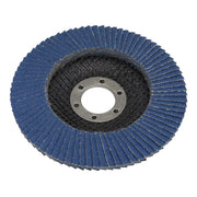 Sealey Flap Disc Zirconium115mm22mm Bore 60Grit FD11560 Sealey - Dynamic Drive