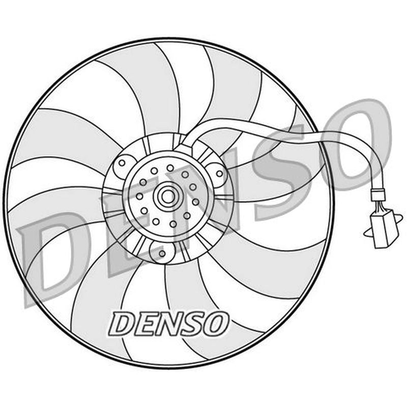 Denso Engine Cooling Fan fits Seat Cordoba 2002-2005 1.4