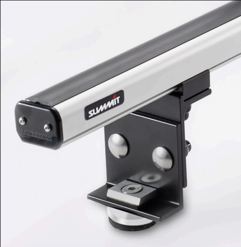 Summit Commercial 3 x Aluminium Fixed Point Roof Bars Rack 1.3m SULC-003 Summit - Bars 4 Cars