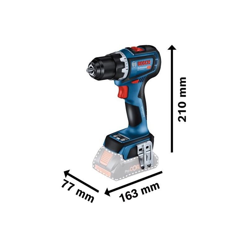 Bosch GSR 18V-90C Professional Drill Driver 18V Bare Unit Bosch - Dynamic Drive