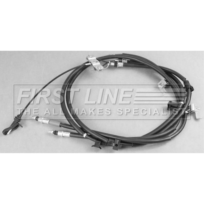 First Line Handbrake Cable Left Rear fits Mazda 3 2003-2014 1.3 1.6 2.0 2.2 2.3