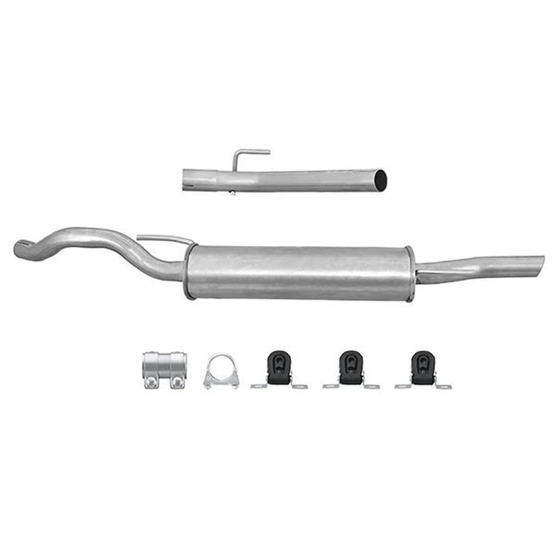 Hella End Silencer Rear fits VW Golf 1998-2002 1.8