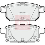 Apec Rear Brake Solid Discs & Pads fits Suzuki Swift III 2010-2017 1.2 1.3