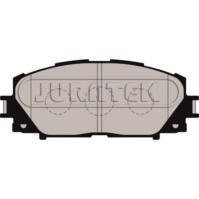 Juratek Front Brake Pad Set fits Lexus Ct 2011 on