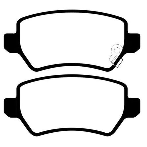 Abtex Rear Brake Solid Discs & Pads fits Kia Venga 2010-2019 1.4 1.6