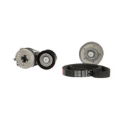 Gates V-Ribbed Belt Set fits Audi A4 Allroad B8 2009-2016 2.0