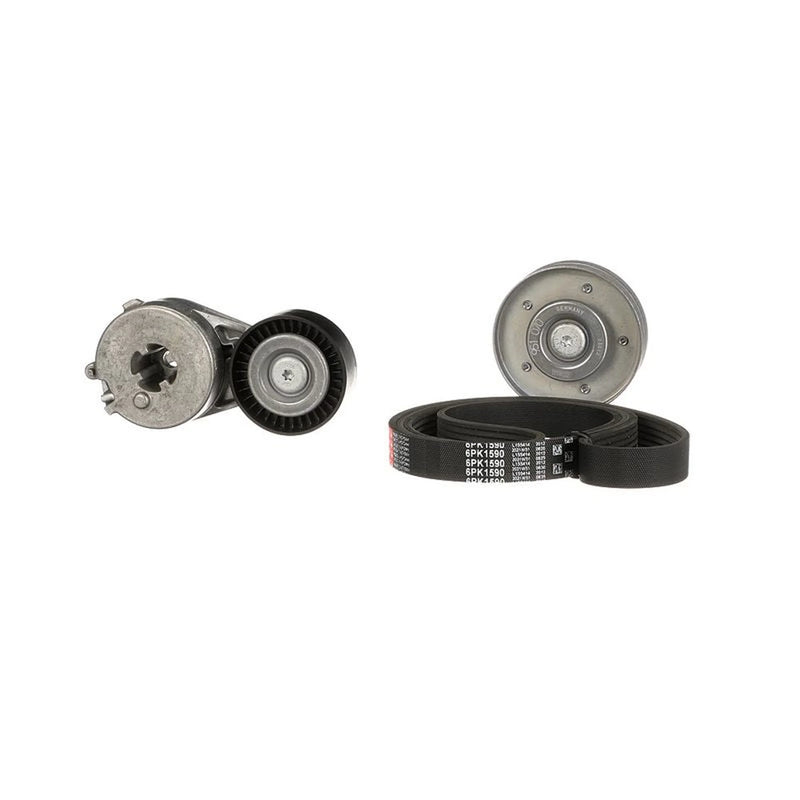 Gates V-Ribbed Belt Set fits Audi A4 Allroad B8 2009-2016 2.0