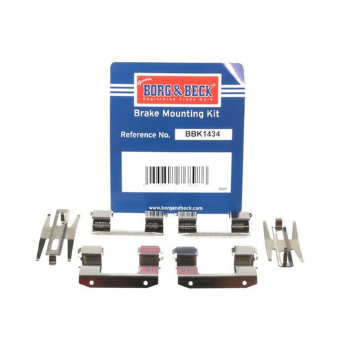 Borg & Beck Brake Pad Accessory Fitting Kit Front BBK1434