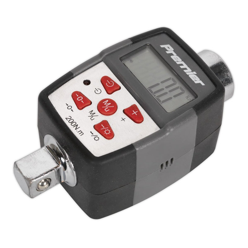 Sealey Torque Adaptor inc Angle Function Digital 1/2"Sq Dr 20-200Nm STW291 Sealey  - Dynamic Drive