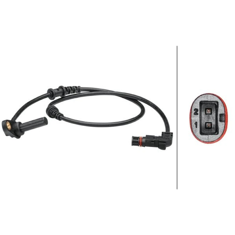 Hella ABS Wheel Speed Sensor Front fits Mercedes-Benz Cls 2011-2017
