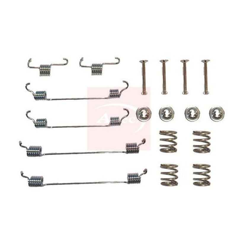 Apec Brake Shoe Accessory Kit Rear fits Citroën C1 2005-2014 1.0 1.4