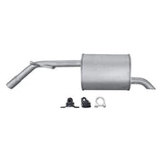 Hella End Silencer Rear fits Citroën C3 Aircross I 2017 on 1.2