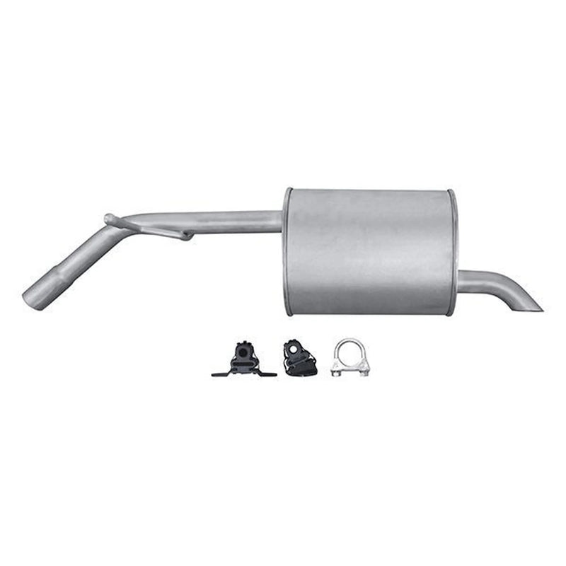 Hella End Silencer Rear fits Citroën C3 Aircross I 2017 on 1.2