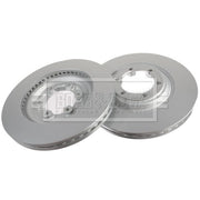 Borg & Beck Front Brake Discs & Pads fits Isuzu D-Max II 2012-2022 1.9 2.5