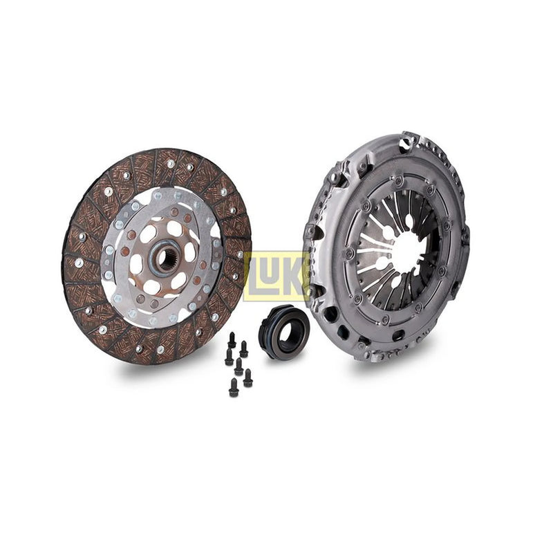 LuK Clutch Kit Set 3pc fits Audi A3 2003-2013 1.6 1.9