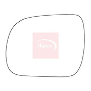 Apec Exterior Wing Mirror Glass Left fits Lexus Rx 2000-2008