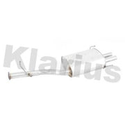 Klarius Box With Tail Pipe Rear fits Honda Prelude 1996-2001 2.0 2.2