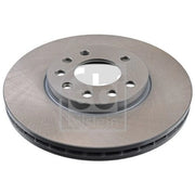 Febi 2 x Internally Vented Front Brake Discs 17211-x2