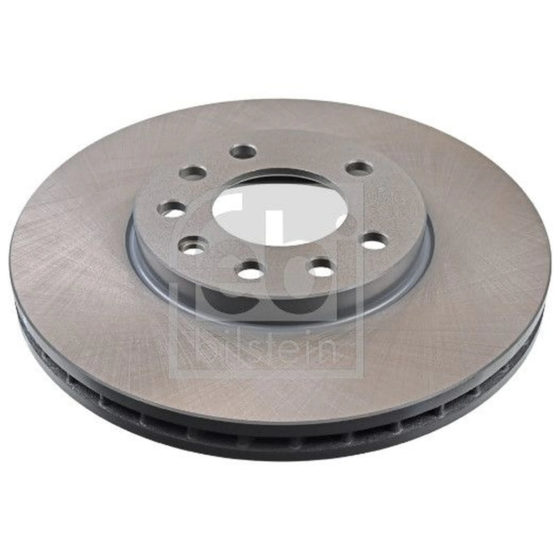 Febi 2 x Internally Vented Front Brake Discs 17211-x2