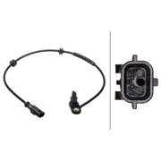 Hella ABS Wheel Speed Sensor Rear 6PU 012 679-171