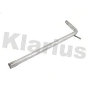Klarius Exhaust Pipe OD fits Skoda Roomster 2006-2010 1.4 1.9