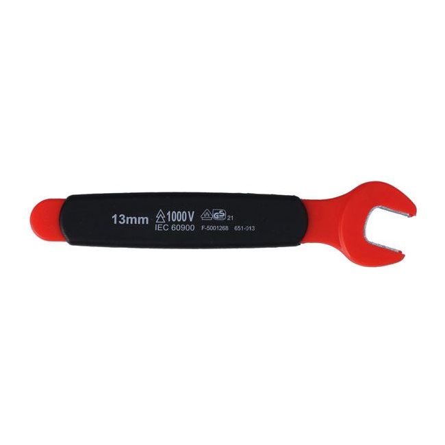 Laser Insulated Open Ended Spanner 13mm 8723 Laser - Dynamic Drive