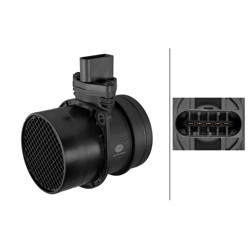 Hella MAF Sensor (Mass Air Flow) 8ET 358 348-001