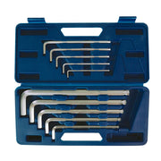 Silverline Extra-Long Hex Key Ball End Set 10pce 3 - 17mm Silverline - Dynamic Drive