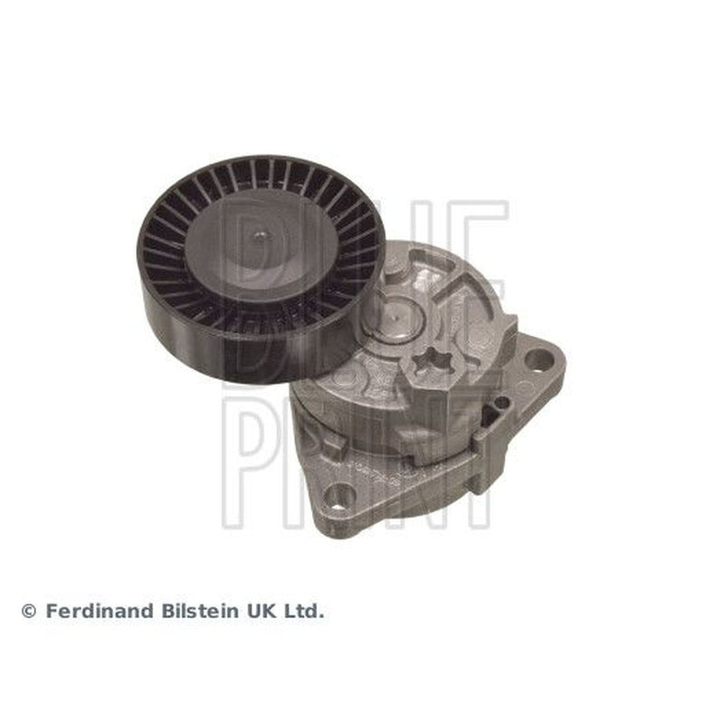 Blue Print Aux Belt Kit (V-Ribbed Belt + Tensioner + Idler fits Hyundai Terracan