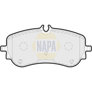 NAPA Rear Brake Pad Set fits Man Tge 2017-2024 2.0