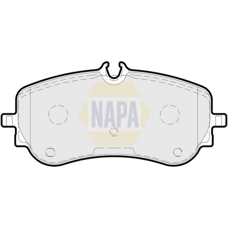 NAPA Rear Brake Pad Set fits Man Tge 2017-2024 2.0