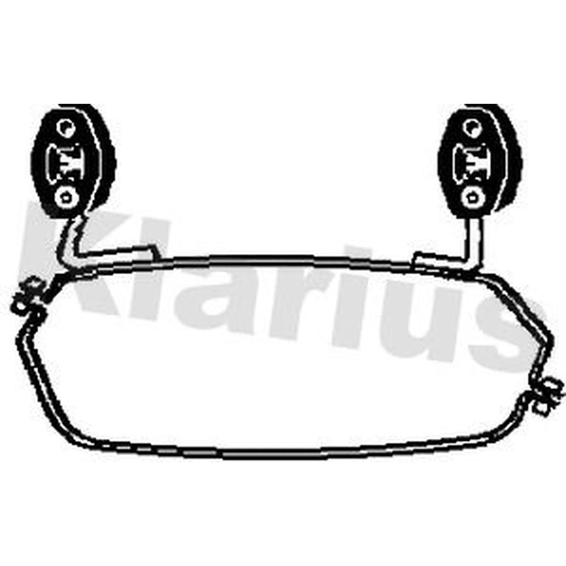 Klarius Muffler Bracket fits Mini Mini 2002-2008