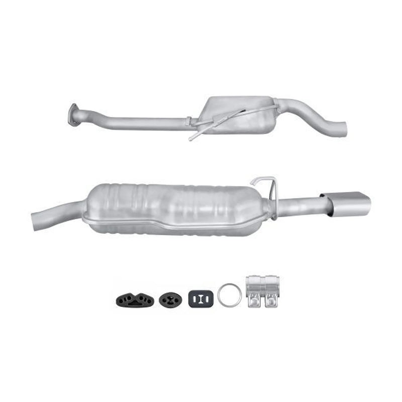 Hella End Silencer Rear fits Alfa Romeo 146 1995-2001 2.0