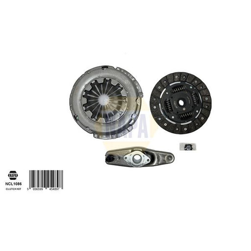 NAPA Clutch Kit Set 3pc fits Audi A2 2000-2005 1.4