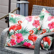 Garden Flamingo Print Scatter Cushion Pair Gardenwize - Dynamic Drive