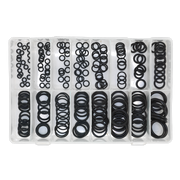 Sealey Rubber O-Ring Assortment 225pc Metric AB004OR Sealey - Dynamic Drive