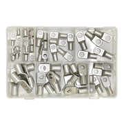 Sealey Copper Lug Terminal Assortment 52pc AB016CT Sealey - Dynamic Drive