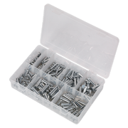 Sealey Clevis Pin Assortment 200pc Imperial AB019CP Sealey - Dynamic Drive