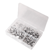 Sealey Threaded Insert (Rivet Nut) Assortment 200pc M4-M8 Splined Metric AB073TI Sealey - Dynamic Drive