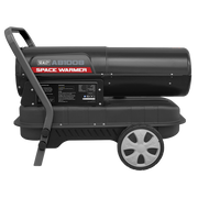 Sealey Space Warmerï Paraffin/Kerosene/Diesel Heater 100000Btu/hr with Wheels Sealey - Dynamic Drive