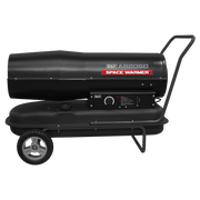 Sealey Space Warmerï Paraffin/Kerosene/Diesel Heater 205000Btu/hr with Wheels Sealey - Dynamic Drive