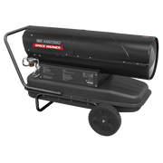 Sealey Space Warmerï Kerosene/Diesel Heater 240000Btu/hr with Wheels AB2380 Sealey - Dynamic Drive