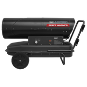 Sealey Space Warmerï Kerosene/Diesel Heater 240000Btu/hr with Wheels AB2380 Sealey - Dynamic Drive
