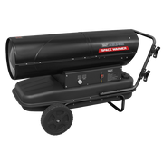 Sealey Space Warmerï Kerosene/Diesel Heater 340000Btu/hr with Wheels AB3412 Sealey - Dynamic Drive