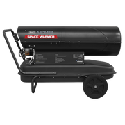 Sealey Space Warmerï Kerosene/Diesel Heater 340000Btu/hr with Wheels AB3412 Sealey - Dynamic Drive