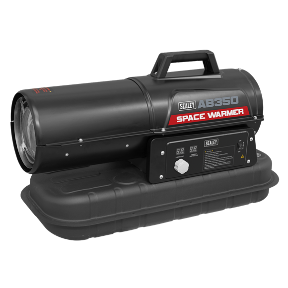Sealey Space Warmerï Kerosene/Diesel Heater 35000Btu/hr without Wheels AB350 Sealey - Dynamic Drive