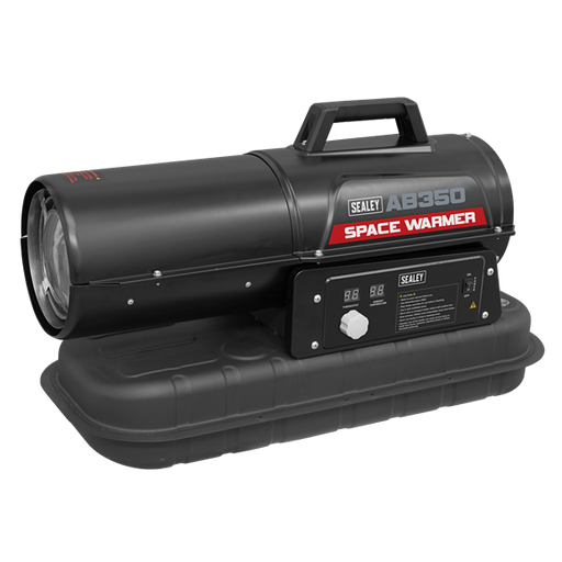 Sealey Space Warmerï Kerosene/Diesel Heater 35000Btu/hr without Wheels AB350 Sealey - Dynamic Drive